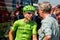 Nijmegen, Netherlands May 8, 2016; Davide Formolo professional cyclist during an interview