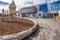 NIJMEGEN / NETHERLANDS-SEPTEMBER 13, 2019: Modern school building for children up to 12 years old. The exterior facades are sleek