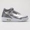 Nike Air Jordan 3 Retro Premium metallic silver sneaker