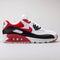 Nike Air Max 90 Essential white, red and black sneaker
