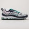 Nike Air Max 98 white, obsidian and green sneaker