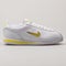 Nike Cortez Basic Jewel 18 white and yellow sneaker