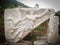 Nike goddess in Ephesus, Turkey in marble