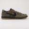 Nike SB Zoom Dunk Low Pro olive green camo and black sneaker