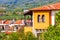 Nikiti, Sithonia, Greece, row of houses