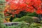 Nikko Shoyoen garden at nikko in japan