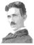 Nikola Tesla,illustration,best scientist