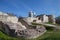 The Nikolski gate of Izborsk fortress, Pskov region, Russia