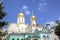 Nikon`s Church and the Cathedral of the Trinity. Holy Trinity St. Sergius Lavra.