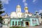 Nikon`s Church and the Cathedral of the Trinity. Holy Trinity St. Sergius Lavra.