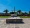 Nikos Kazantzakis grave in Herakelion of Crete in Greece