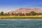 Nile river scenery near Luxor