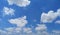 Nimbostratus white clouds in the blue sky natural background beautiful nature