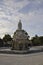 Nimes, 9th september: Fountain Pradier Monument from Nimes in south of France