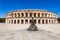 Nimes Arena aerial view, France