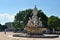 Nimes - Pradier fountain and arena