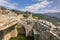 Nimrod Fortress Ruins water reservoir and towers