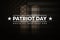 Nine Eleven Patriot Day Background with Flag and stars. We will never forget wallpaper. 911 never forget Patriot Day USA