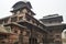 Nine storey Basantapur Tower in Nasal Chowk Courtyard, Kathamandu, Nepal