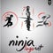 ninja logo set 3