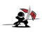 Ninja Samurai Warrior Fighter Character Cartoon Martial Art Weapon Film