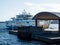 Ninoshima ferry boat docked at Ujina terminal of Hiroshima port