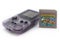 Nintendo game boy color portable console with the Super Mario Land cartridge