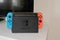 A Nintendo switch a hybrid video game console developed by Nintendo
