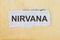 Nirvana newspaper cut out