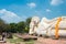 Nirvana statue at WAT LOKAYA SUTHA in Ayutthaya, Thailand. It is part of the World Heritage