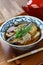 nishin soba, Japanese buckwheat noodle dish