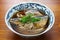 nishin soba, Japanese buckwheat noodle dish