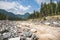 Nisqually River in mt Rainier National park,Washington,usa