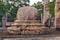 Nissanka Latha Mandapaya ruins in Polonnaruwa city temple UNESCO