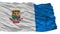 Niteroi City Flag, Brasil, Isolated On White Background