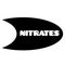 Nitrates stamp on white