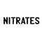 Nitrates stamp on white