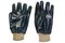 Nitrile coated working gloves. isolated, with clipping path