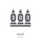 Nixie icon. Trendy Nixie logo concept on white background from S