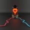 Nixie Tube Heart