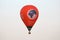 Nizhny Novgorod, Russia, 08.19.2021, Balloon aerostat, in the sky over the city, Nizhny Novgorod 800. Aerostat and