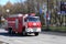 Nizhny Novgorod, Russia, Gagarin Avenue 04.05.2022. Special cargo transport on the road. The car of the Ministry of Emergency