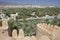 Nizwa Fort Castle and the landscape, Oman