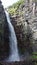 Njupeskar Waterfall in Fulufjallet National Park in Sweden