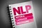 NLP Natural Language Processing acronym