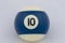 No 10 Pool Ball