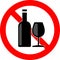 No alcohol