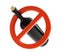 No alcohol sign