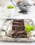 No-bake chocolate slice