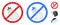 No Brain Washing Composition Icon of Circle Dots